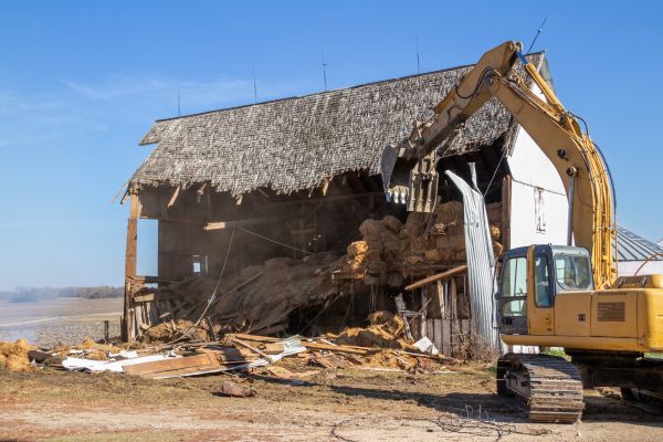 Barn Demolition in Metairie