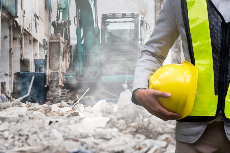 Demolition Expert Operating Machinery